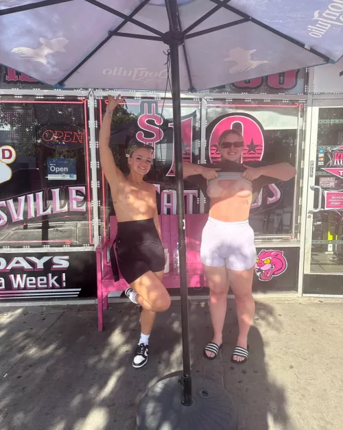 tits out for $10 tattoos in vegas