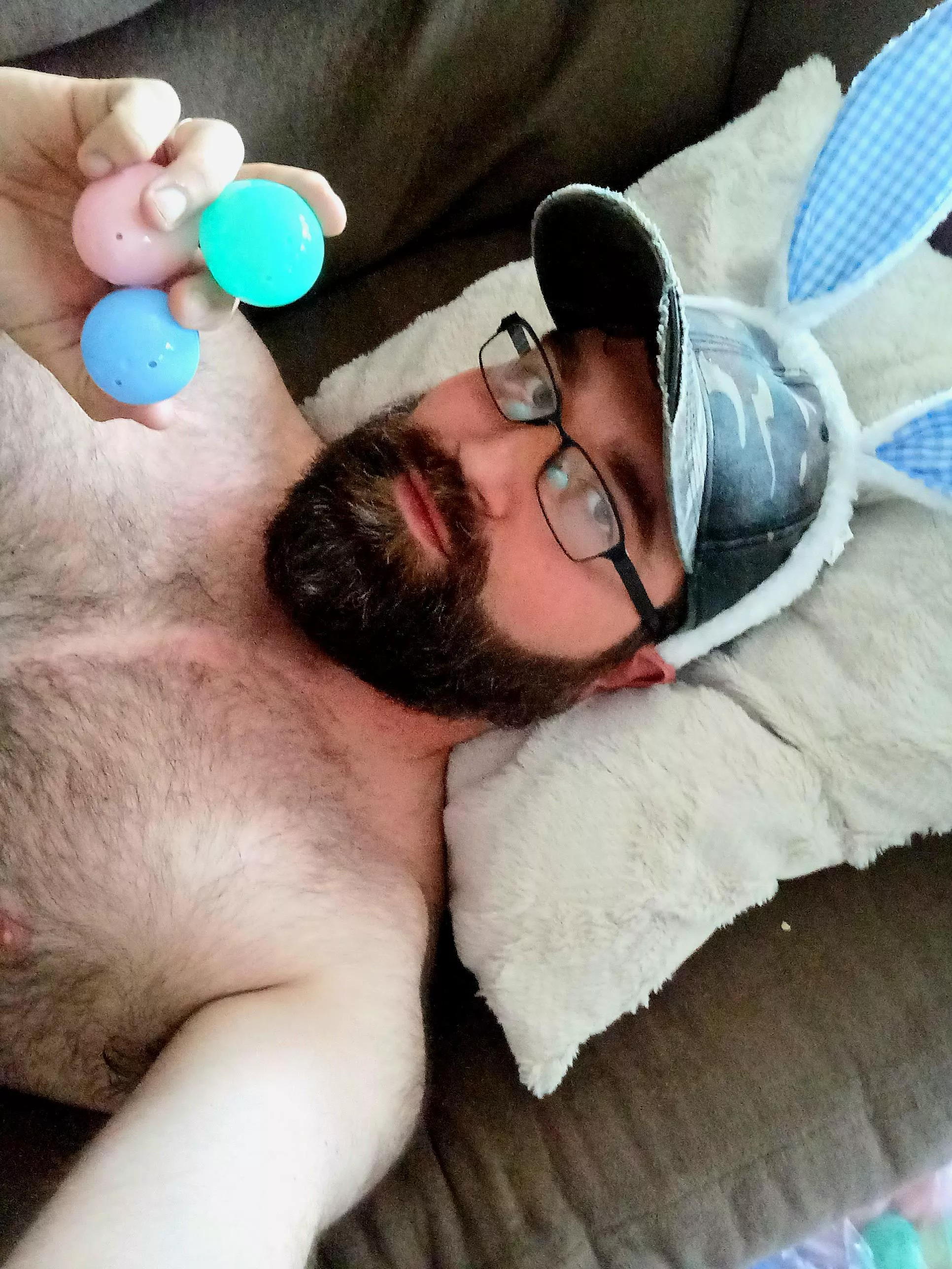 Want the daddy bunny to stuff your basket?