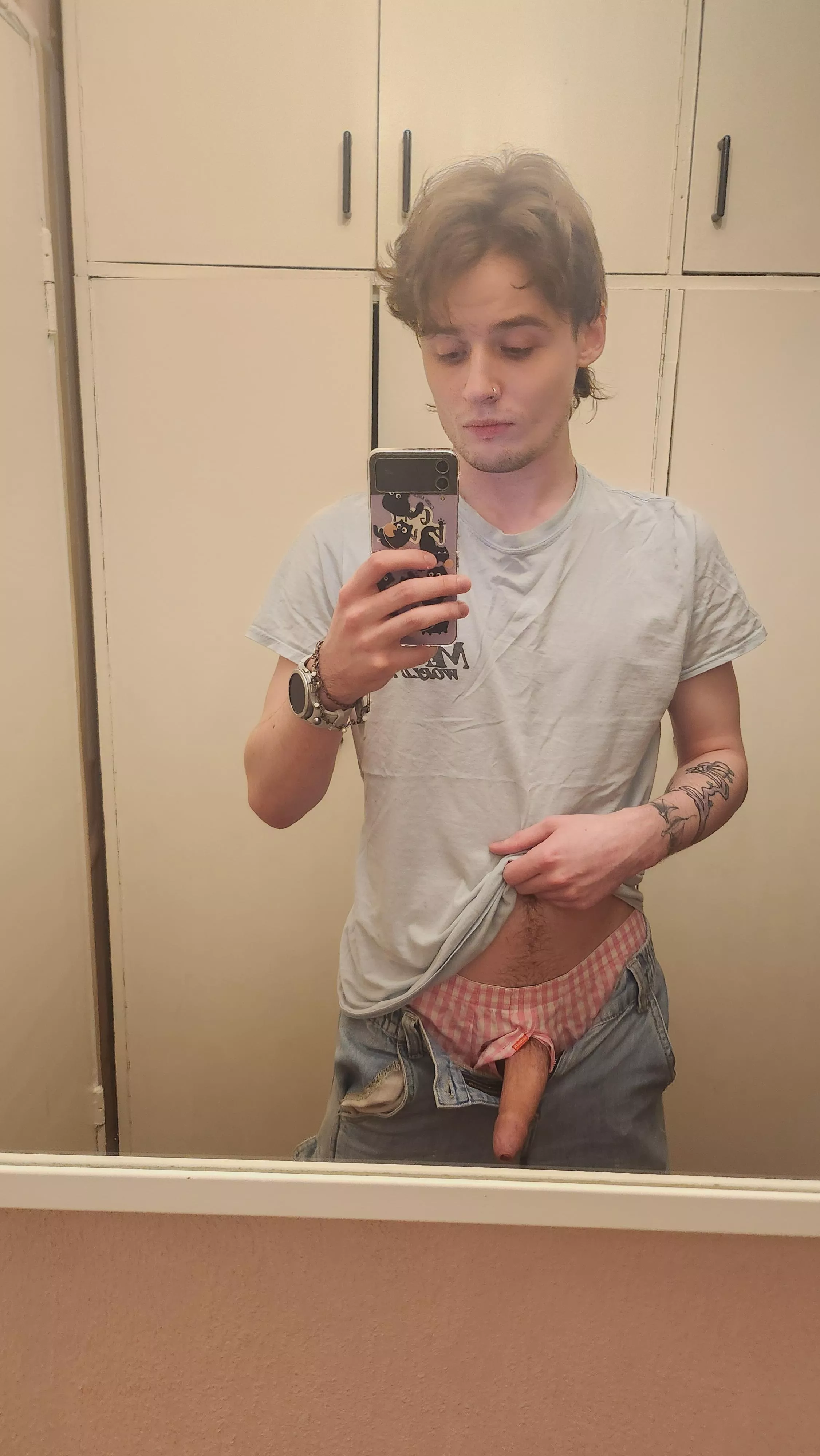 was about to step out