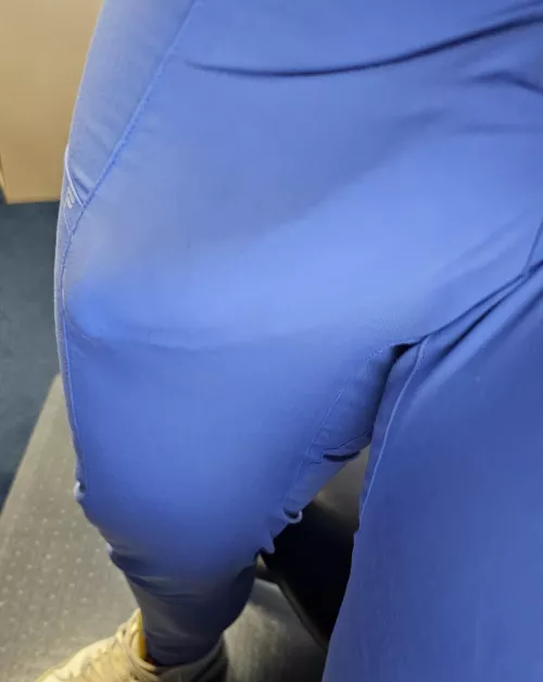 You think this is too noticeable in my scrubs..