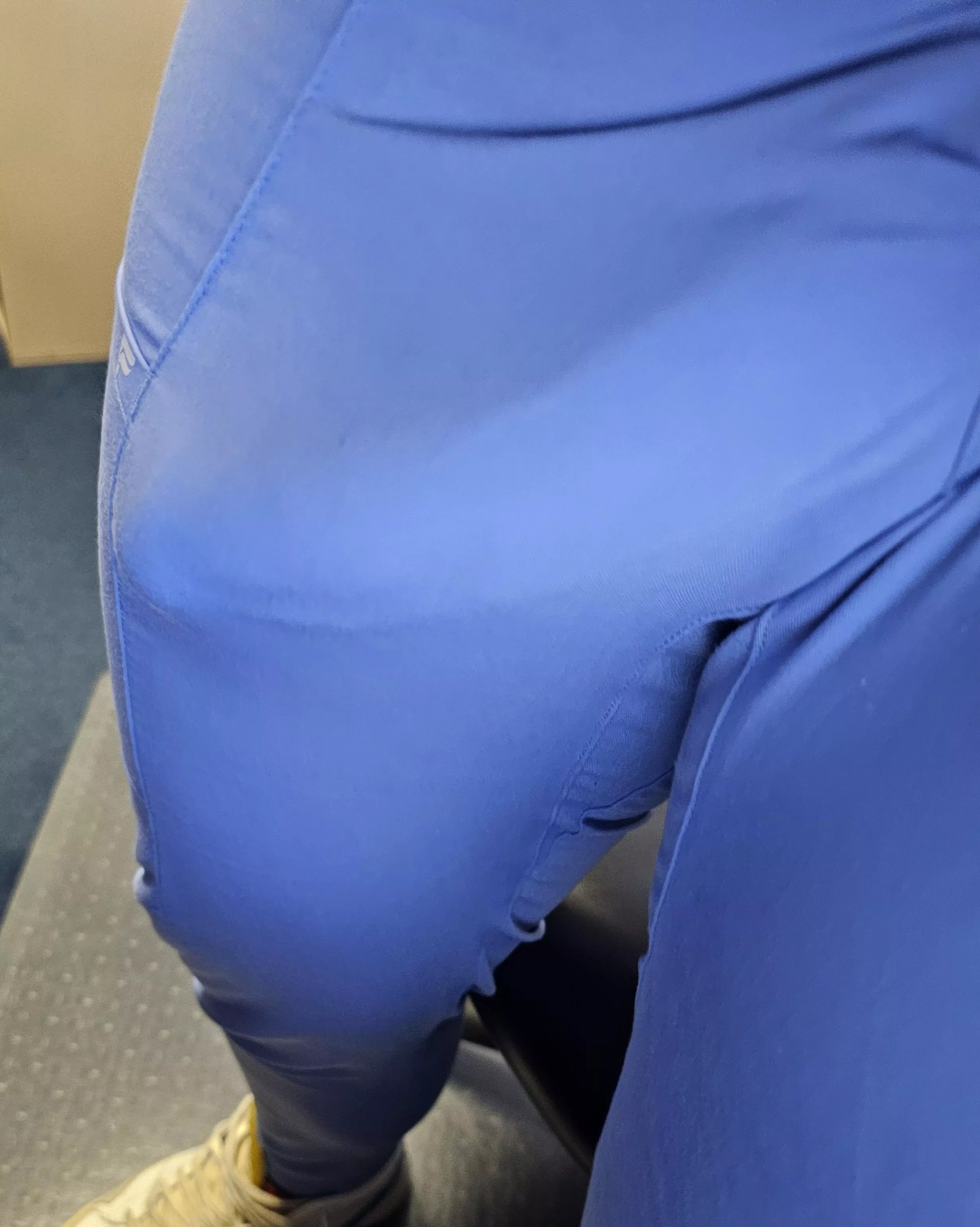 You think this is too noticeable in my scrubs..