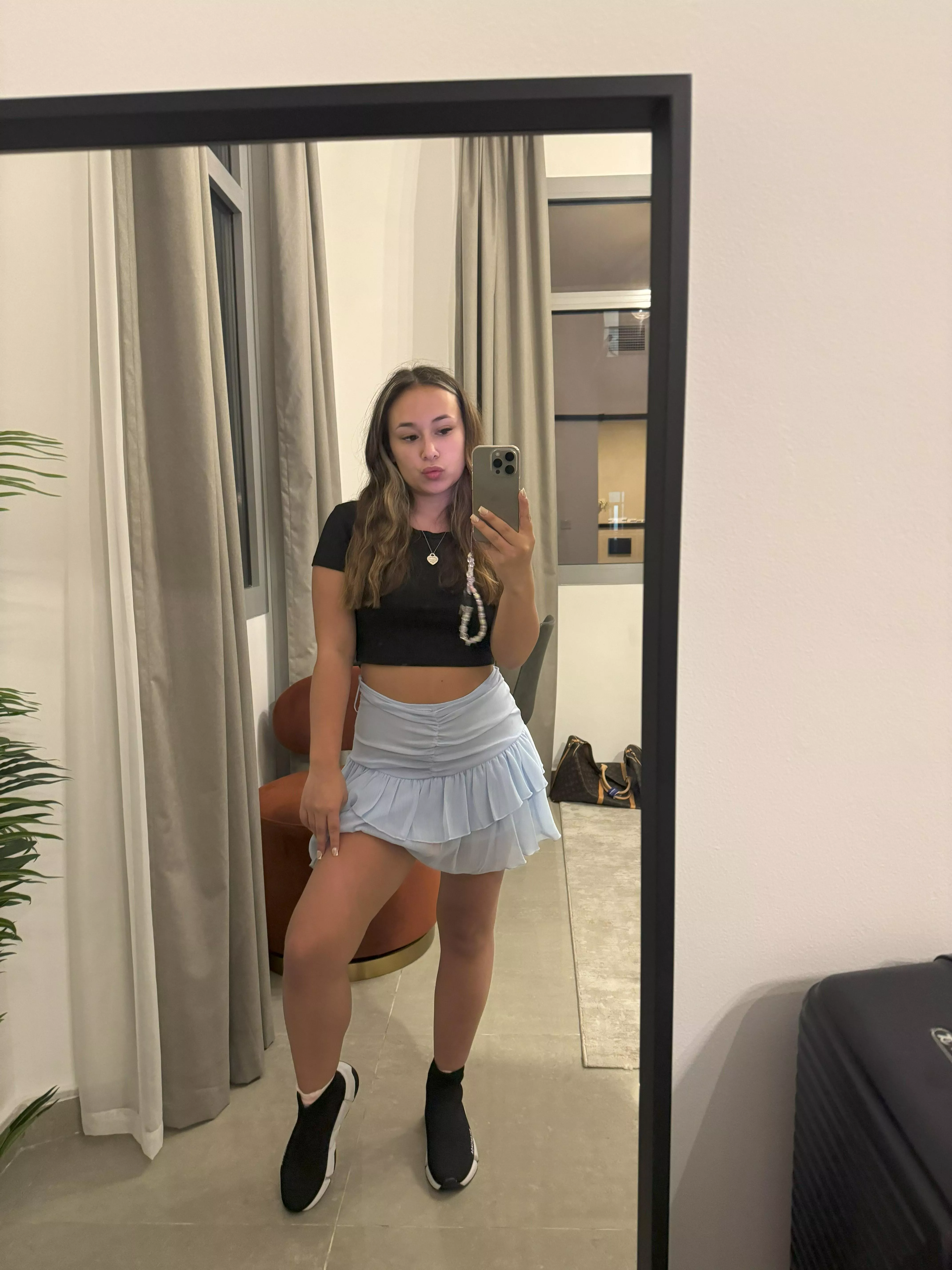 Your initial thought about me?