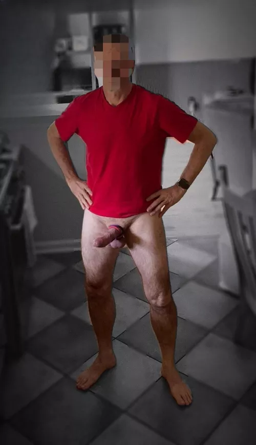 (53) Take my cock in your hand and squeeze it? It’s rock hard