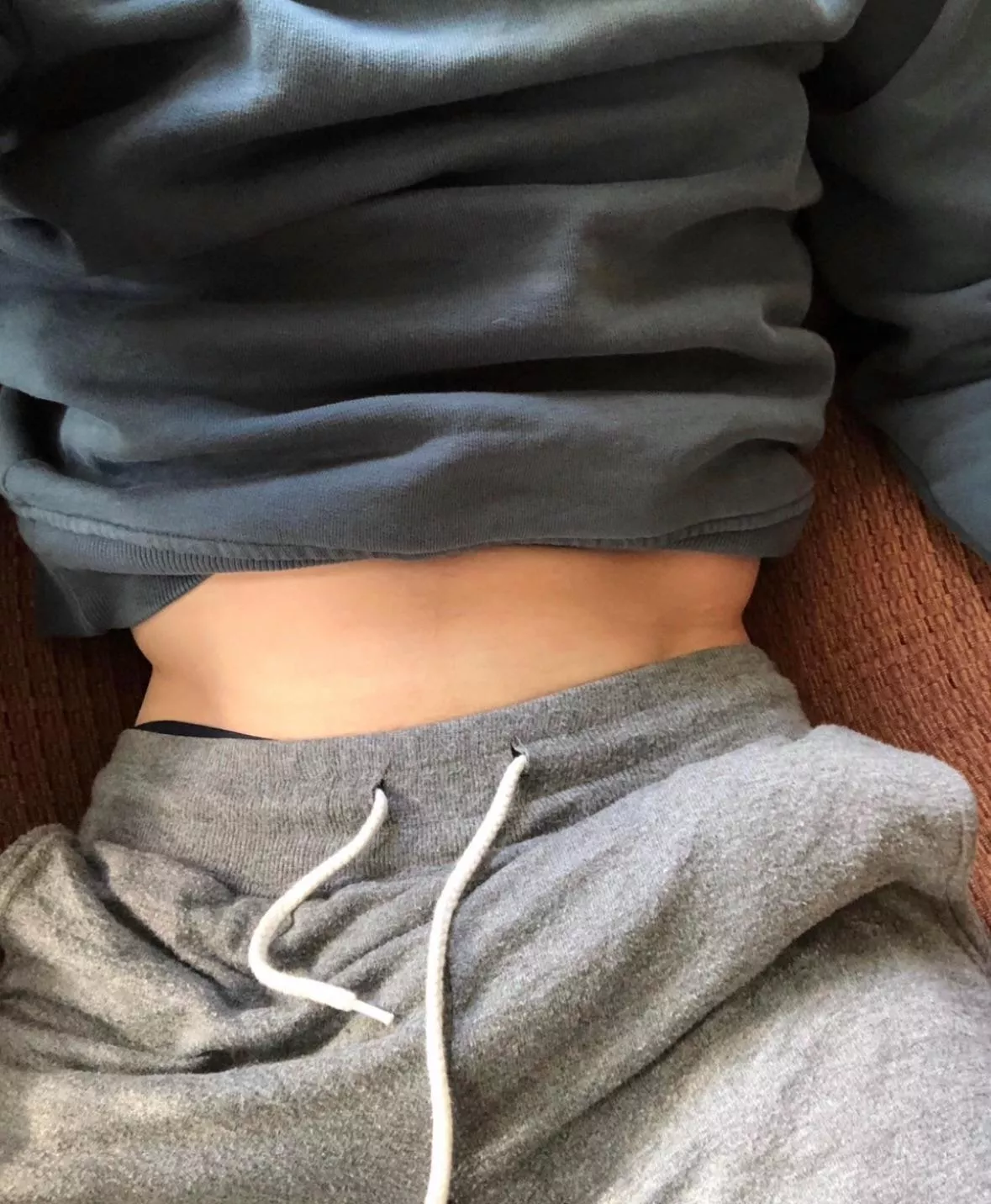 Any fans of gray sweats?