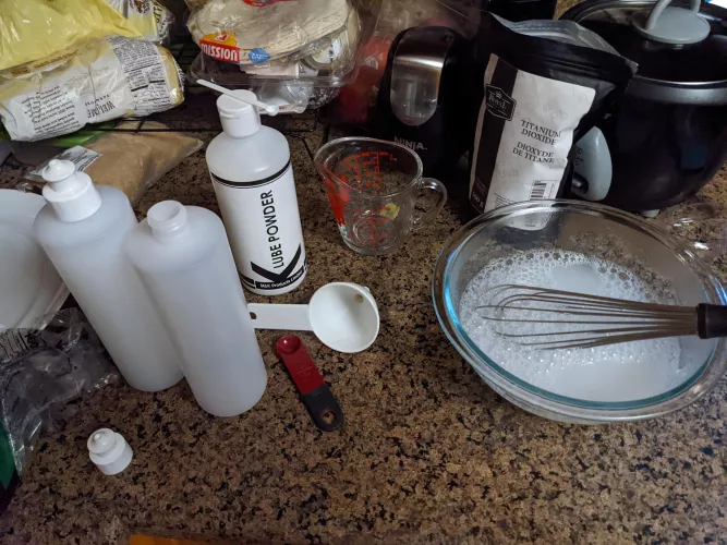 Anyone else alter the properties of their cumlube for a particular scene?