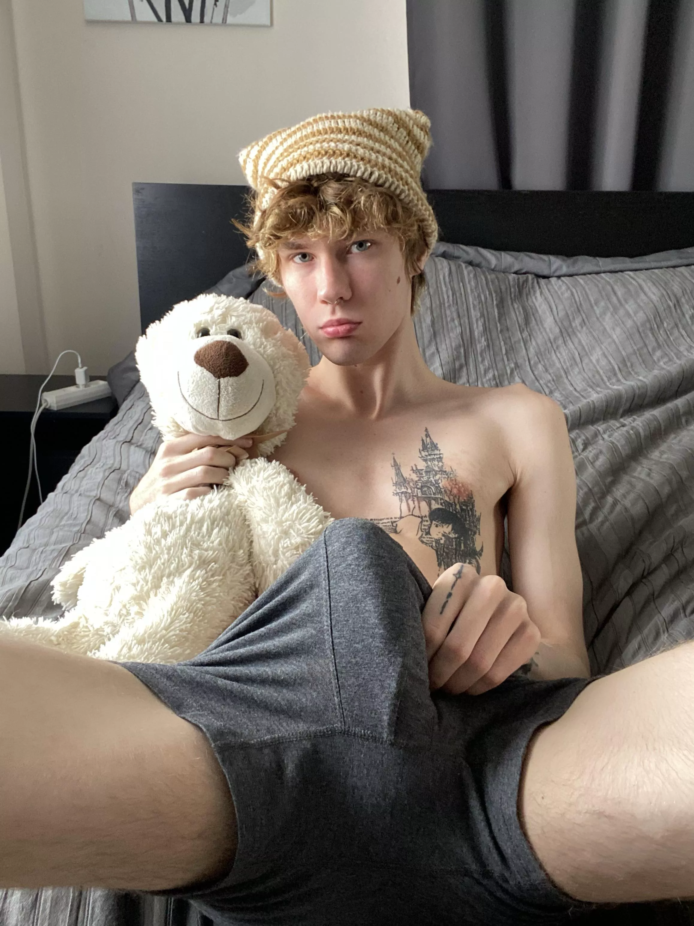 are you embarrassed when your dick sticks out a lot in a public place? I was always ashamed of it at school