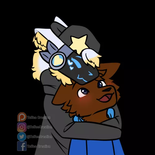 Big Loving Hug (YCH Work :D)