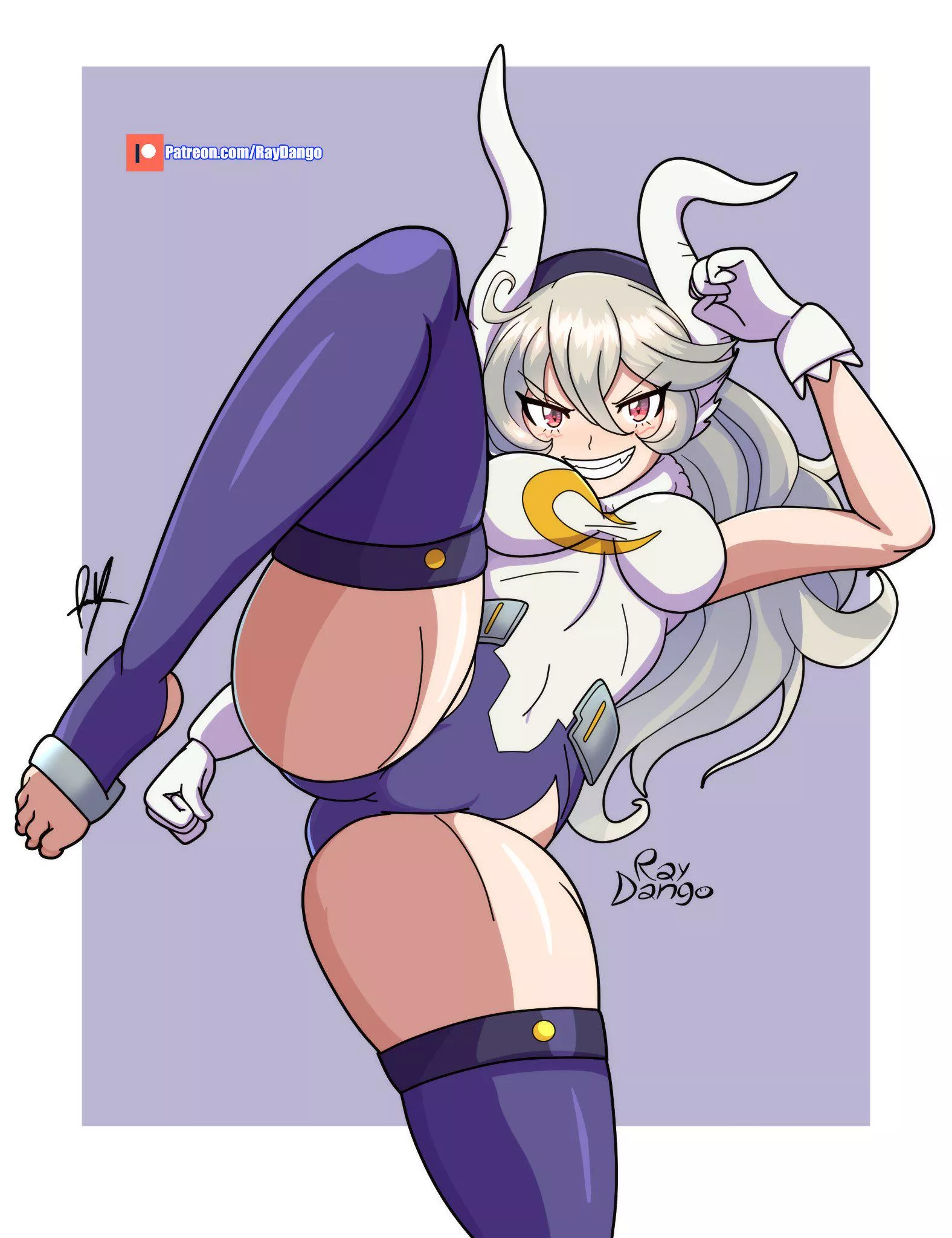 Corrin wearing Mirko's outfit