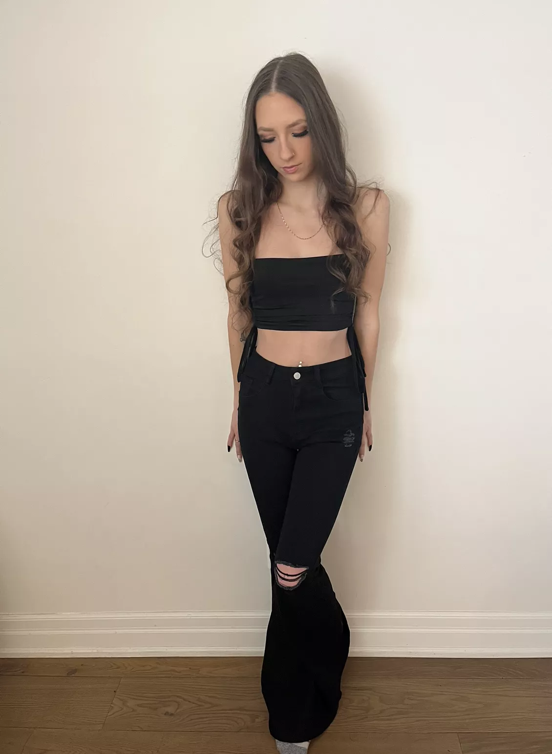 Could never go wrong with a black tube top