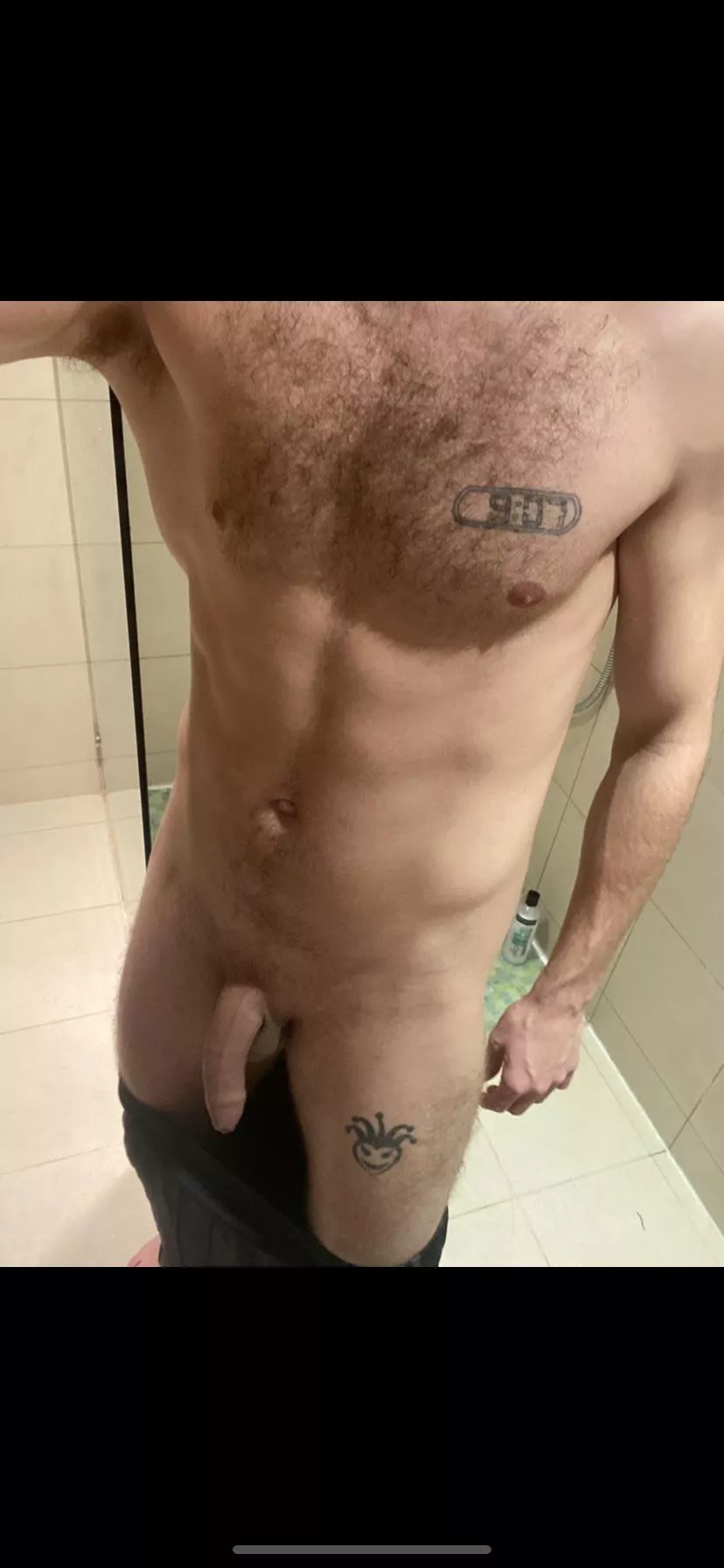 Did your eyes go straight to my girthy soft cock
