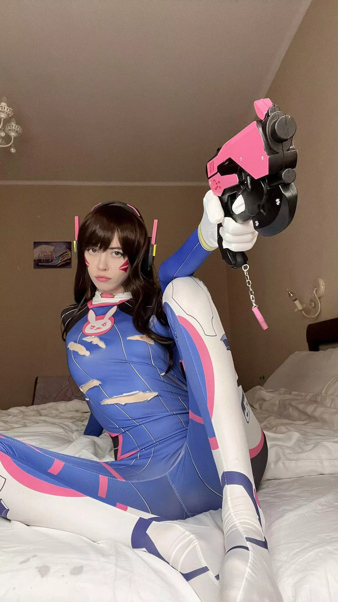 D.Va from Overwatch by Yoursmalldoll