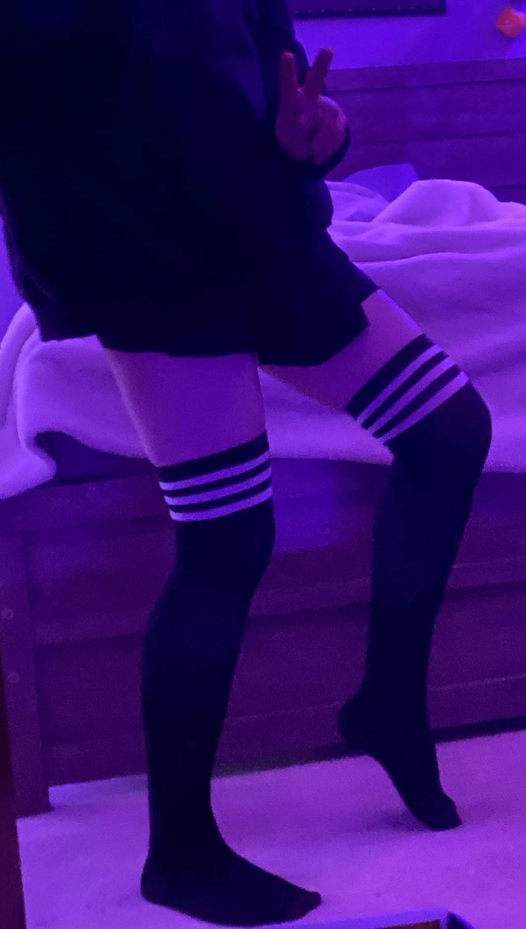 Finally back in uniform! 😘✌️