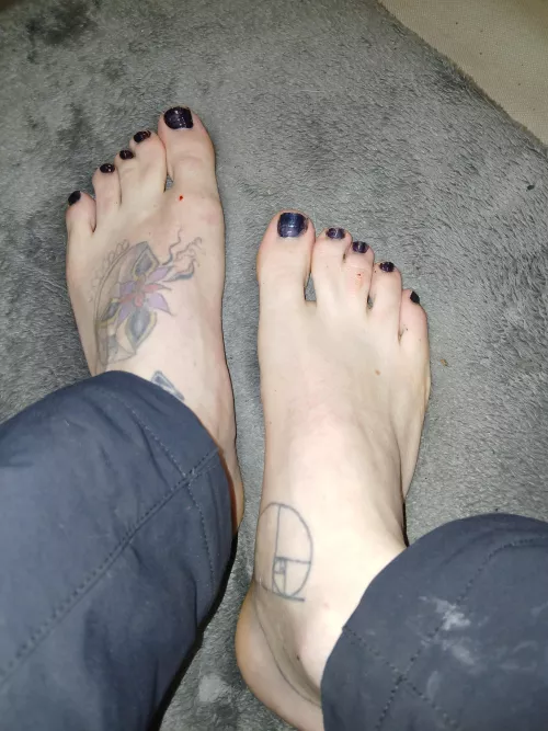 First time showing my webbed feet to the public...