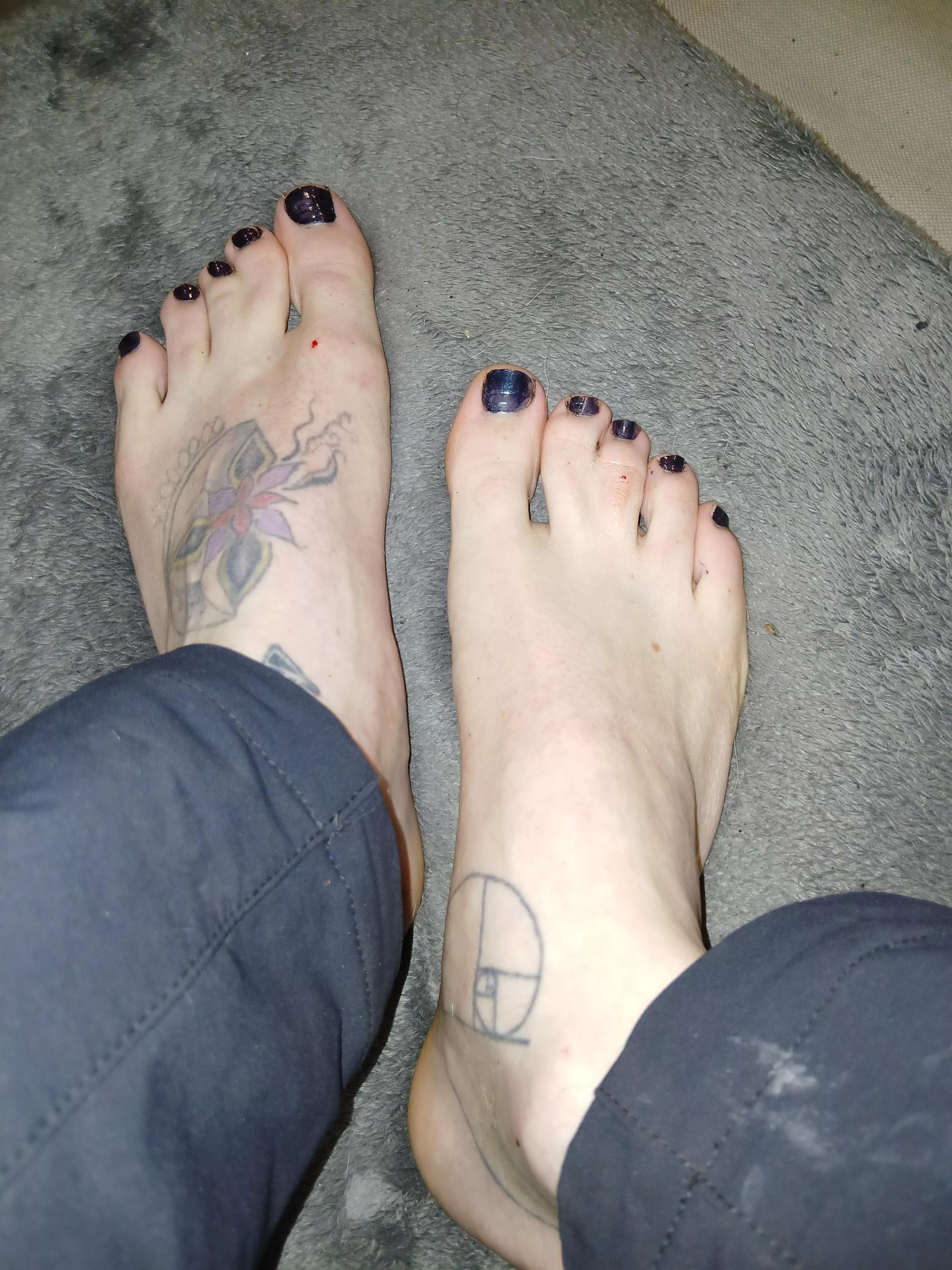 First time showing my webbed feet to the public...