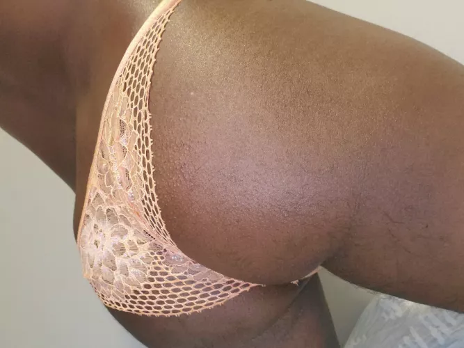 First time wearing panties that cover my ass