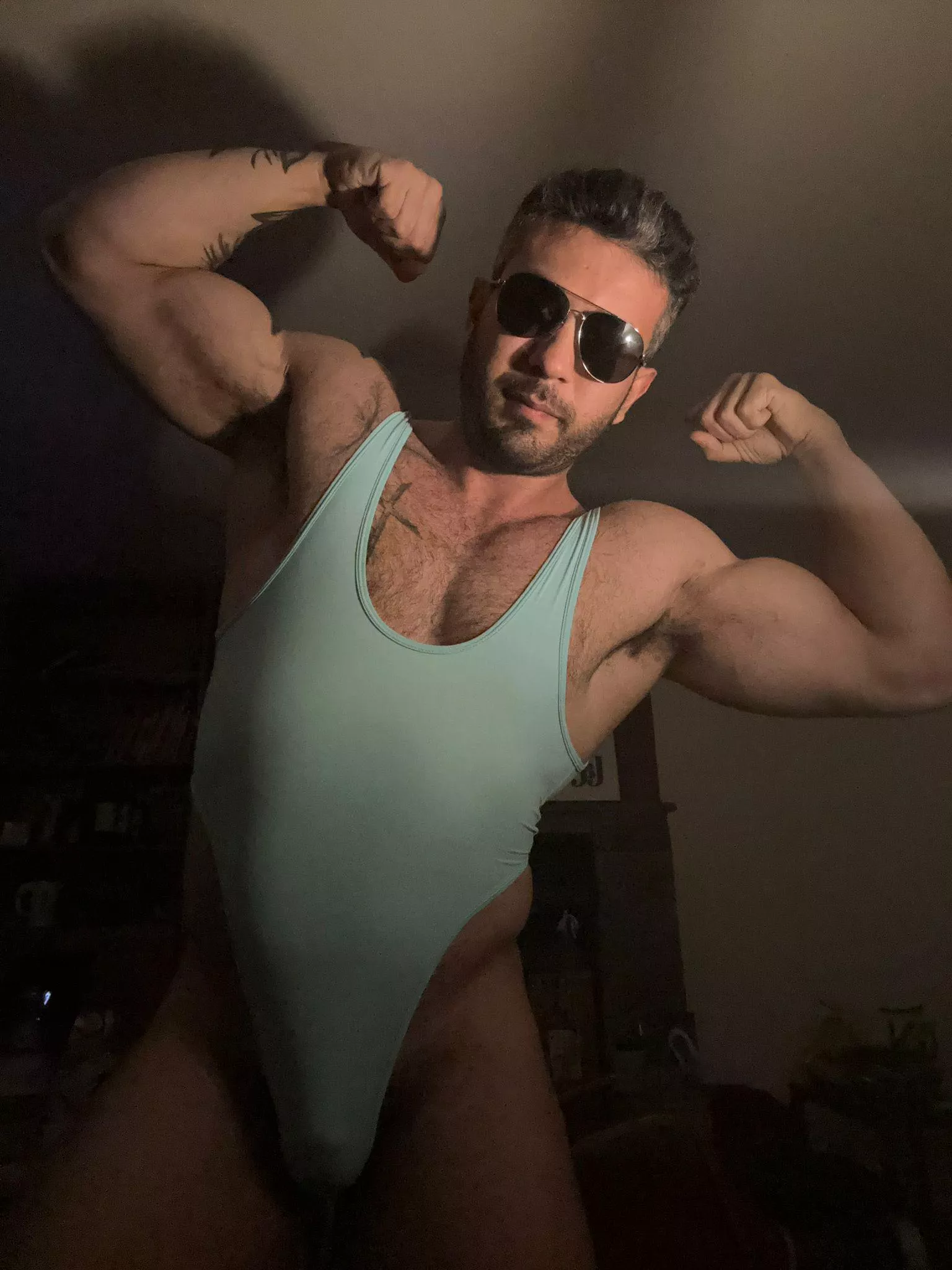 Flexing for the first time