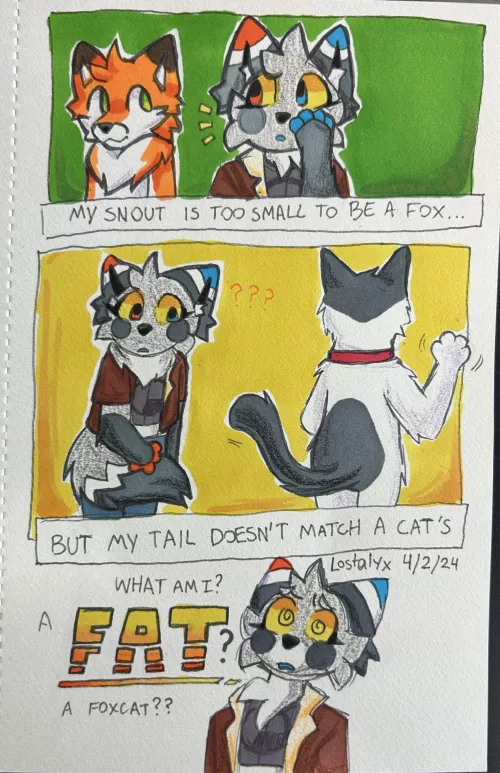 FoxCat? (Art by me)