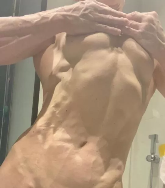 Getting veiny at 40 is a no go?