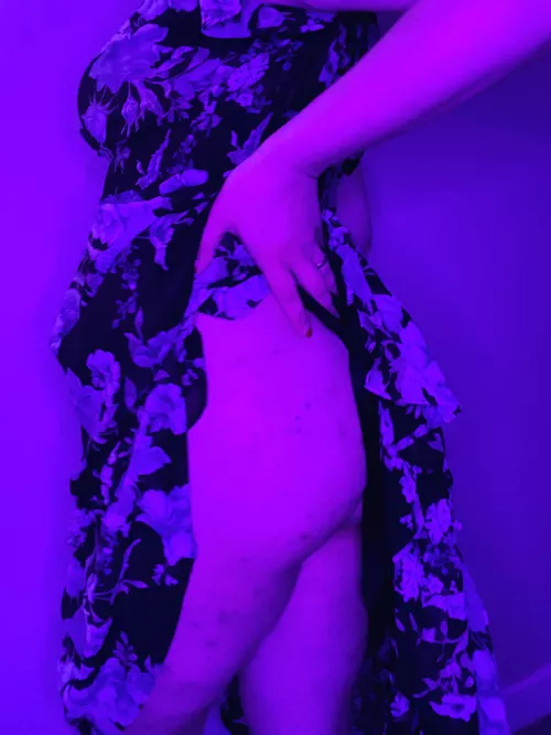 Got home from Easter celebrations last night and wonder if anyone noticed I had nothing on underneath 🙈