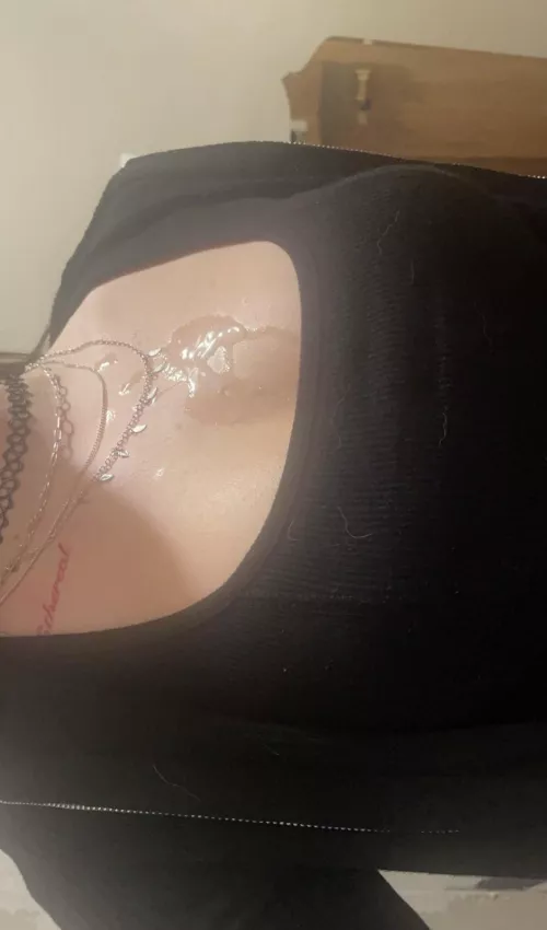 He licked it off 🤭