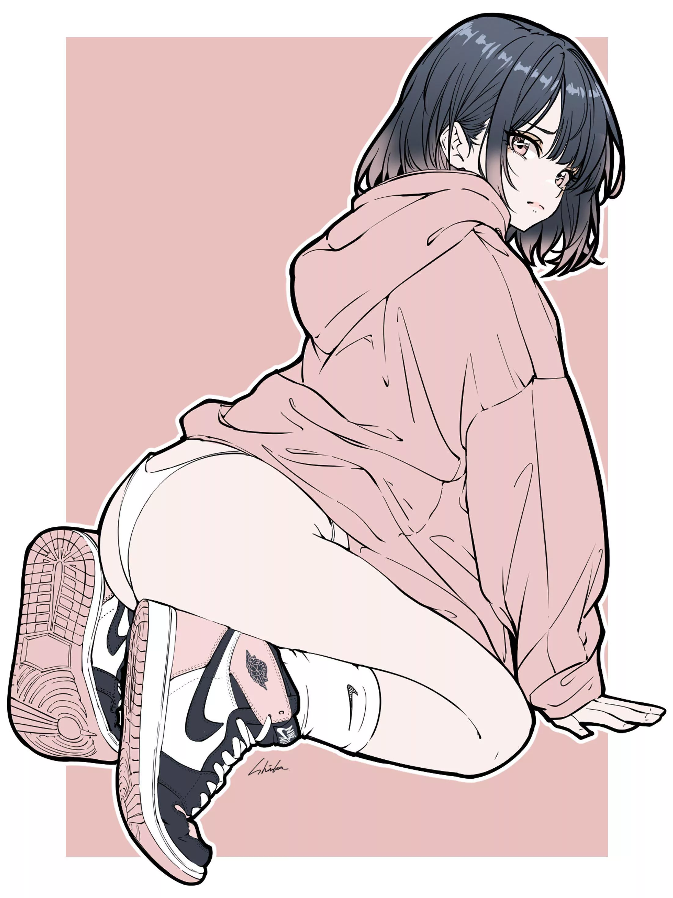 Hoodie and Sneakers [Artist's Original]