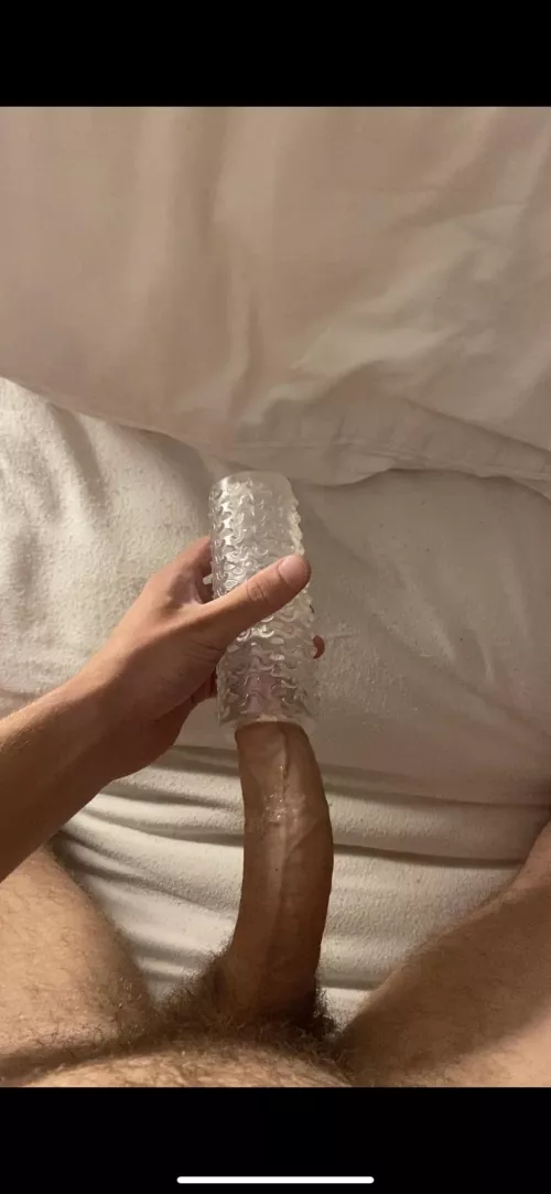 How it will look trying to fit it all in you