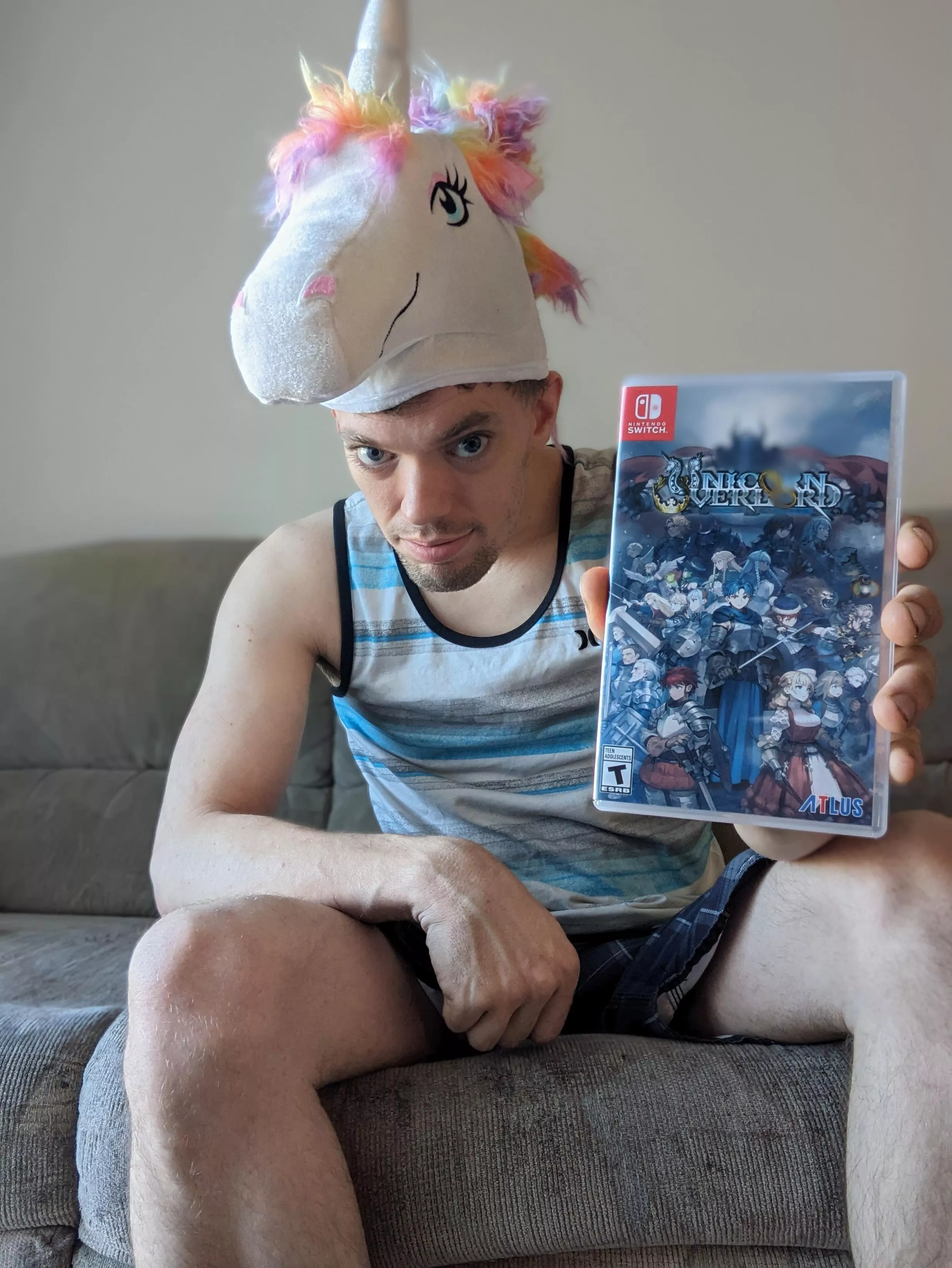 I am the true unicorn overlord 🦄🌈😋