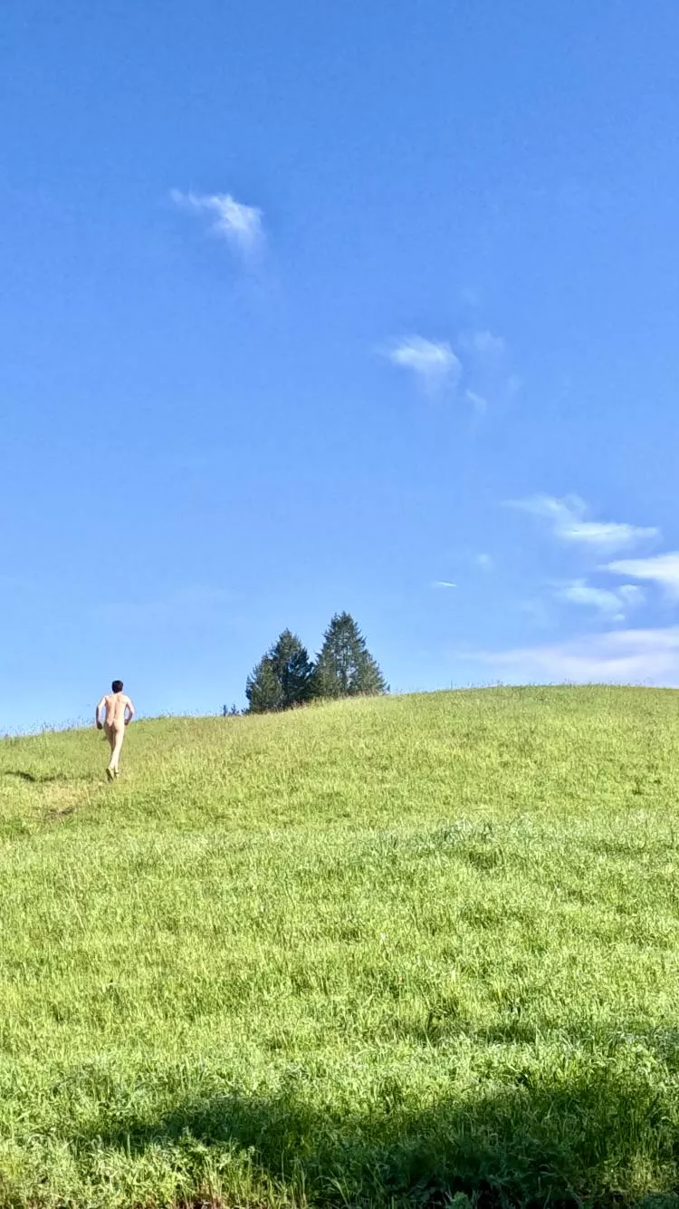 I just had to run up [m]