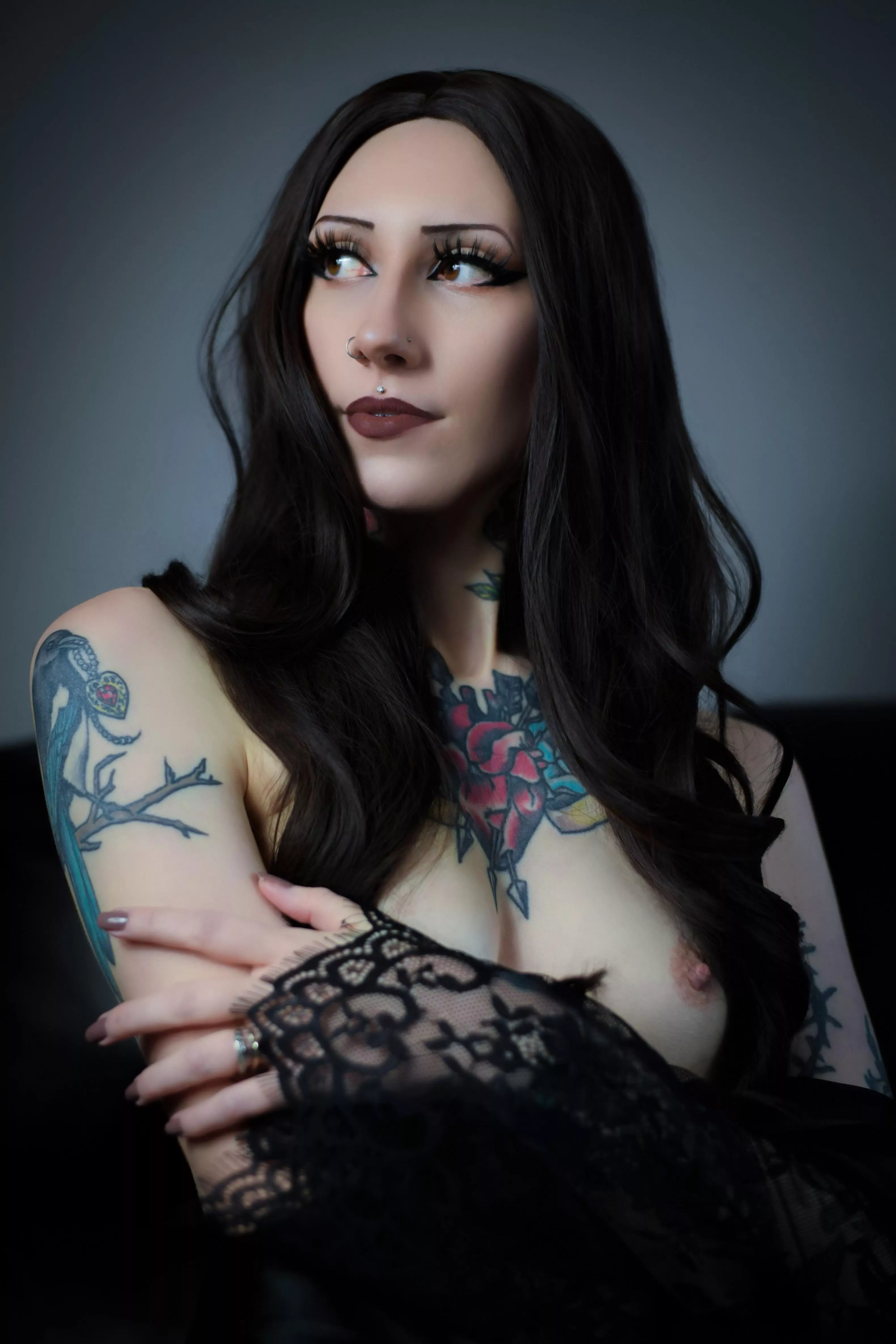 I like to think my tattoos don’t take away from my classy looks 