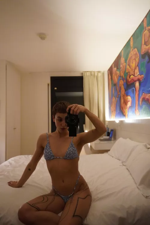 I love my short hair and my naughty body