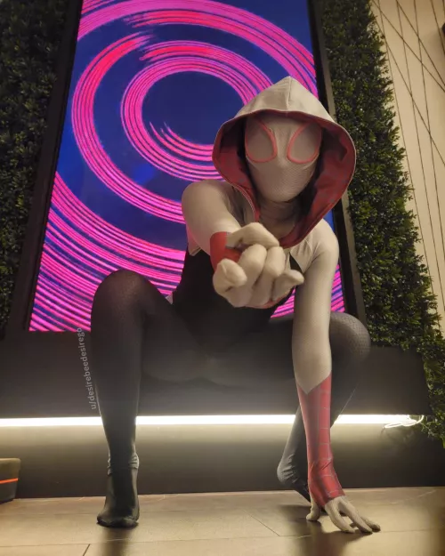 I’m so happy to have my Spider-Gwen cosplay put together