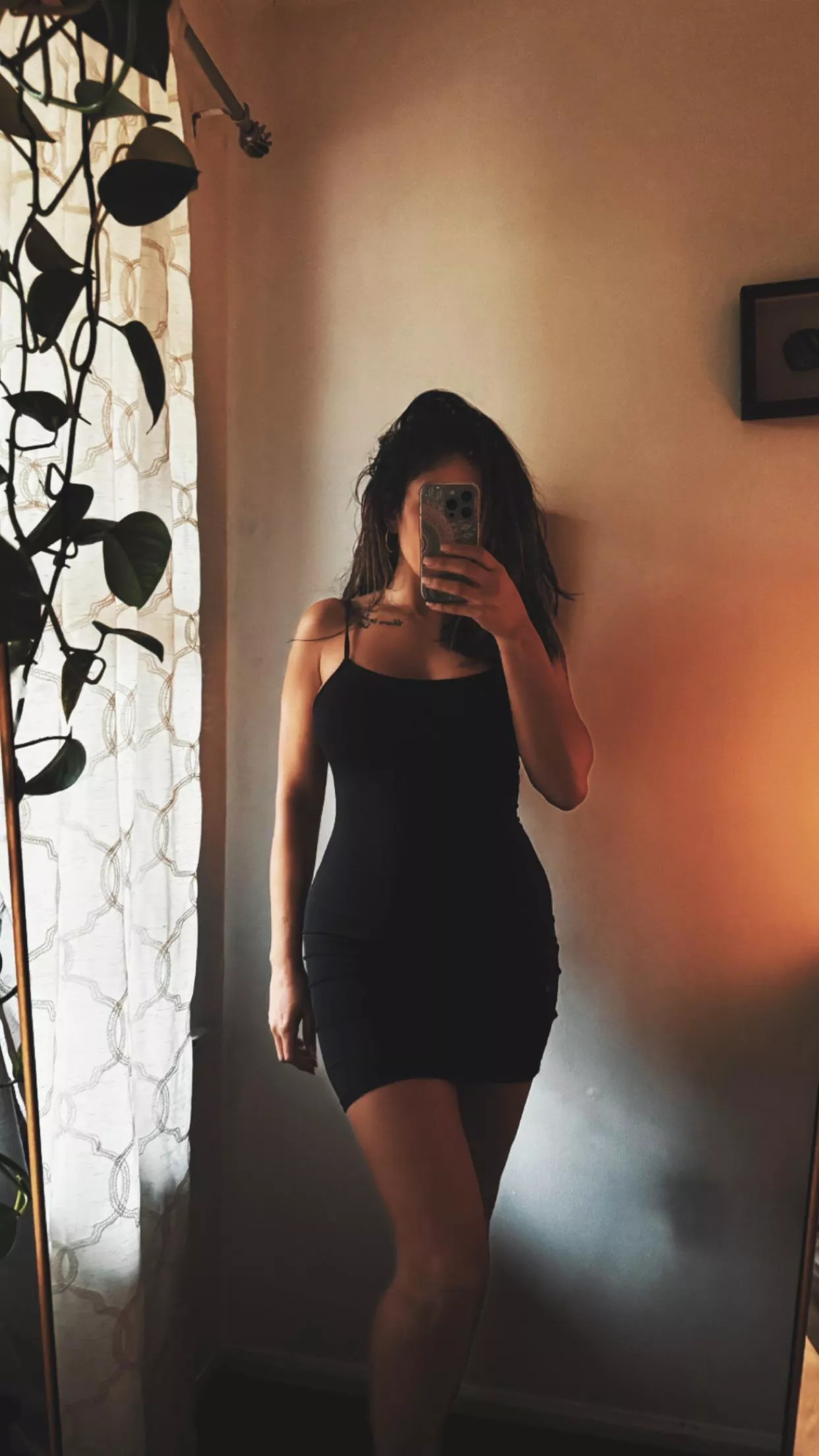 It must be her little black dress