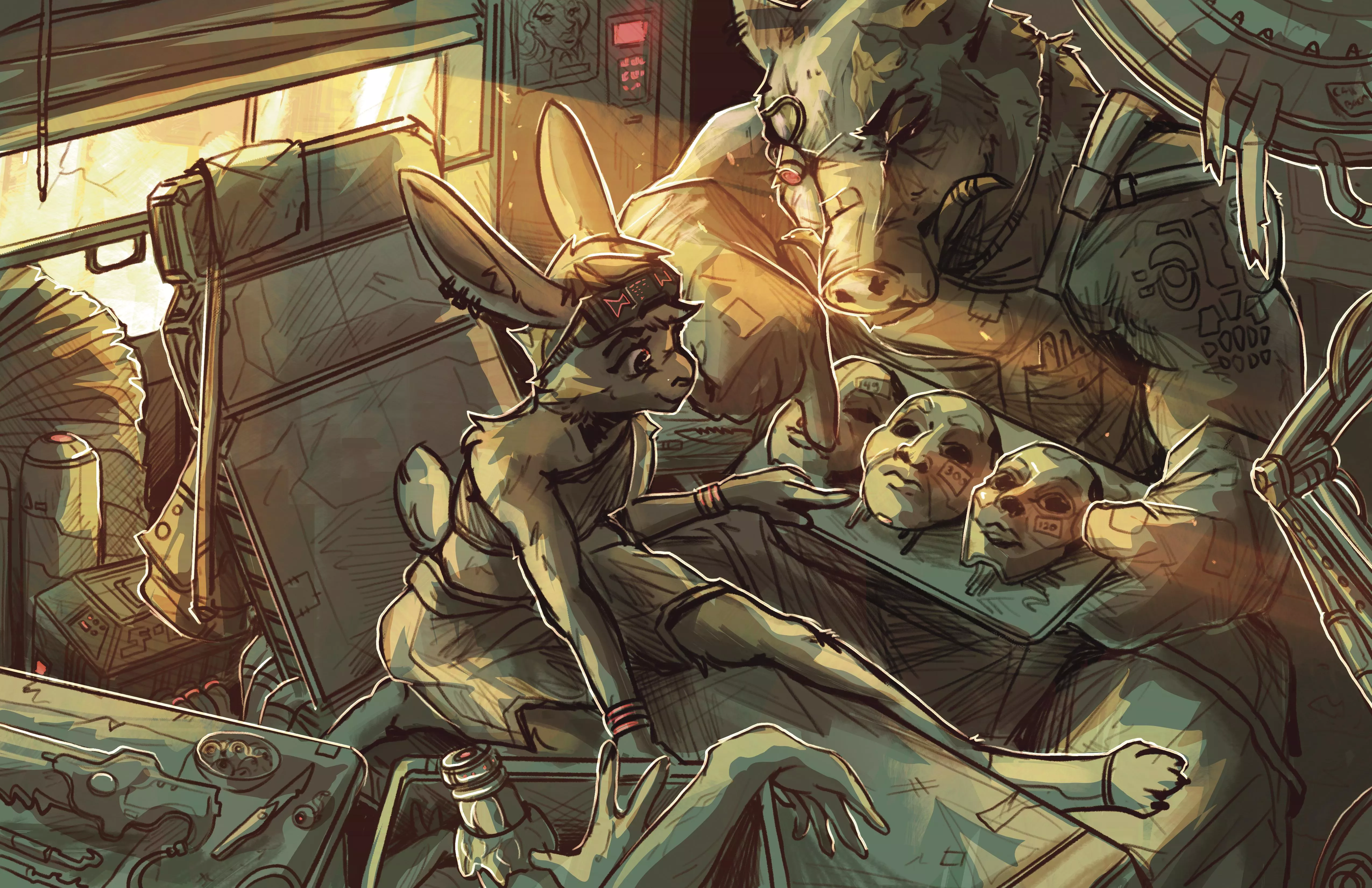 Just a girl getting her Skinsona 😌[OC]