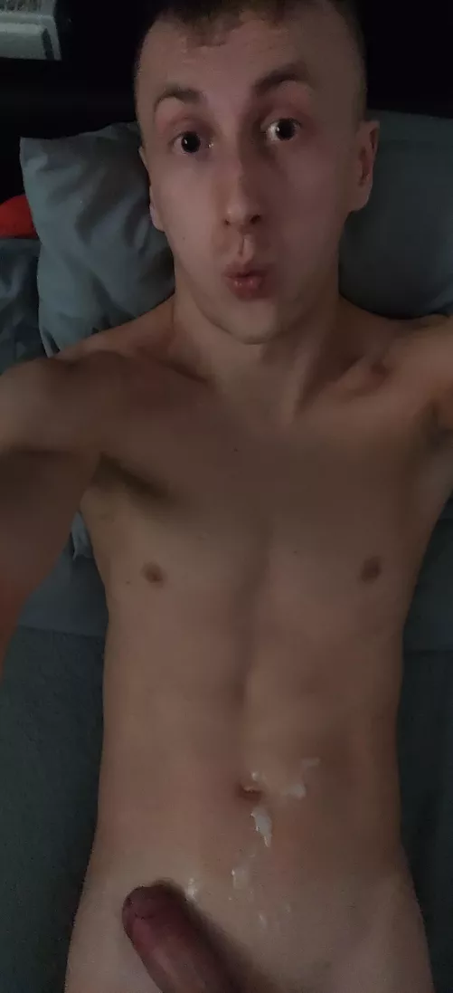 Just busted a nice load, hope you enjoy 😉