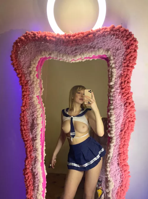 Just teasing you with my perky boobies