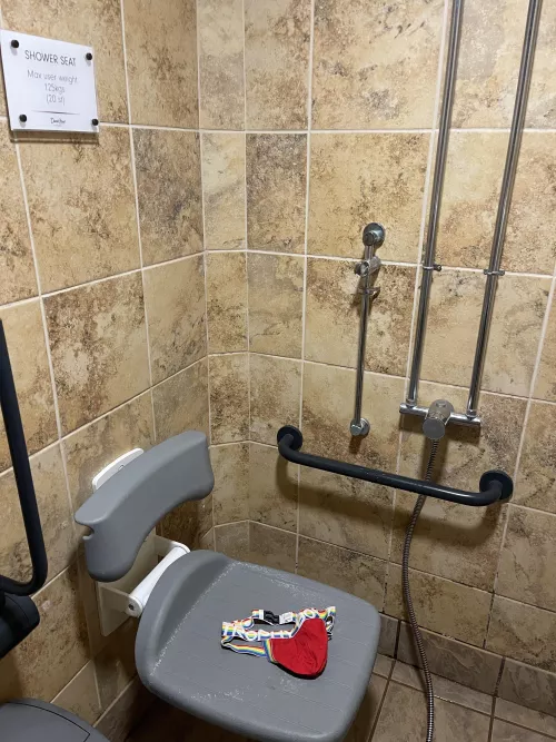 Just took off my jockstraps after gym. Should I leave it there?