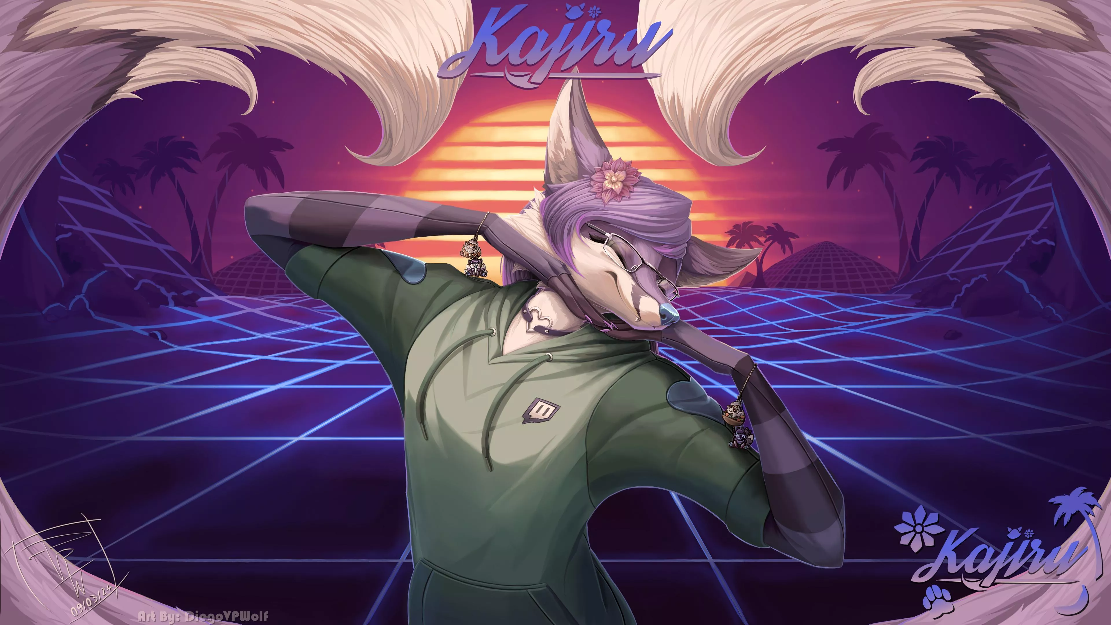 Kajiru An Adorable Kitsune - Art By Me ^^