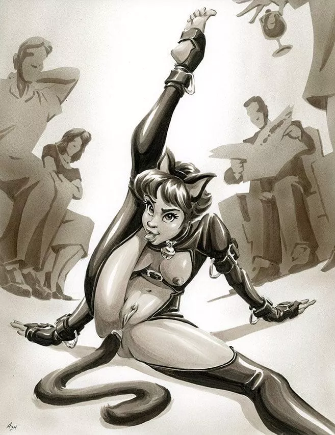 Kitten Play with Abby [Andy's Dames] 