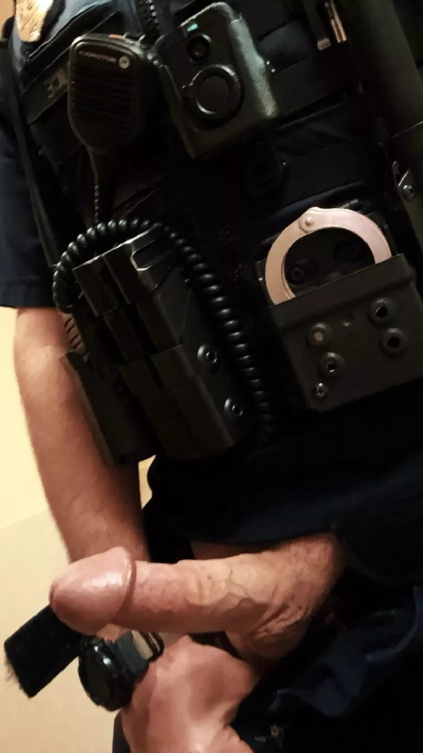 Mam, is it going to be your cuffs or mine?