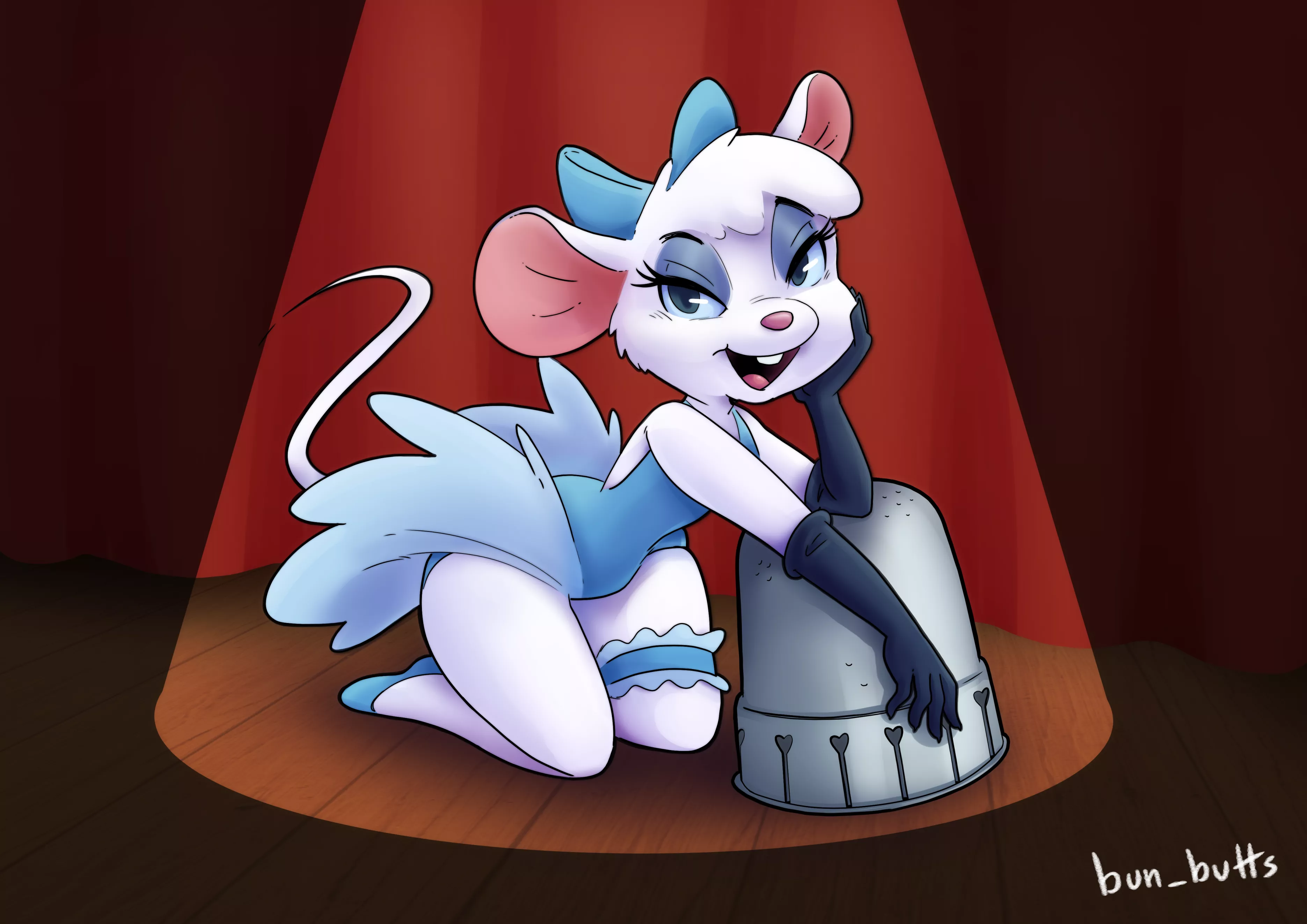 Miss Kitty - The Great Mouse Detective (bun_butts)