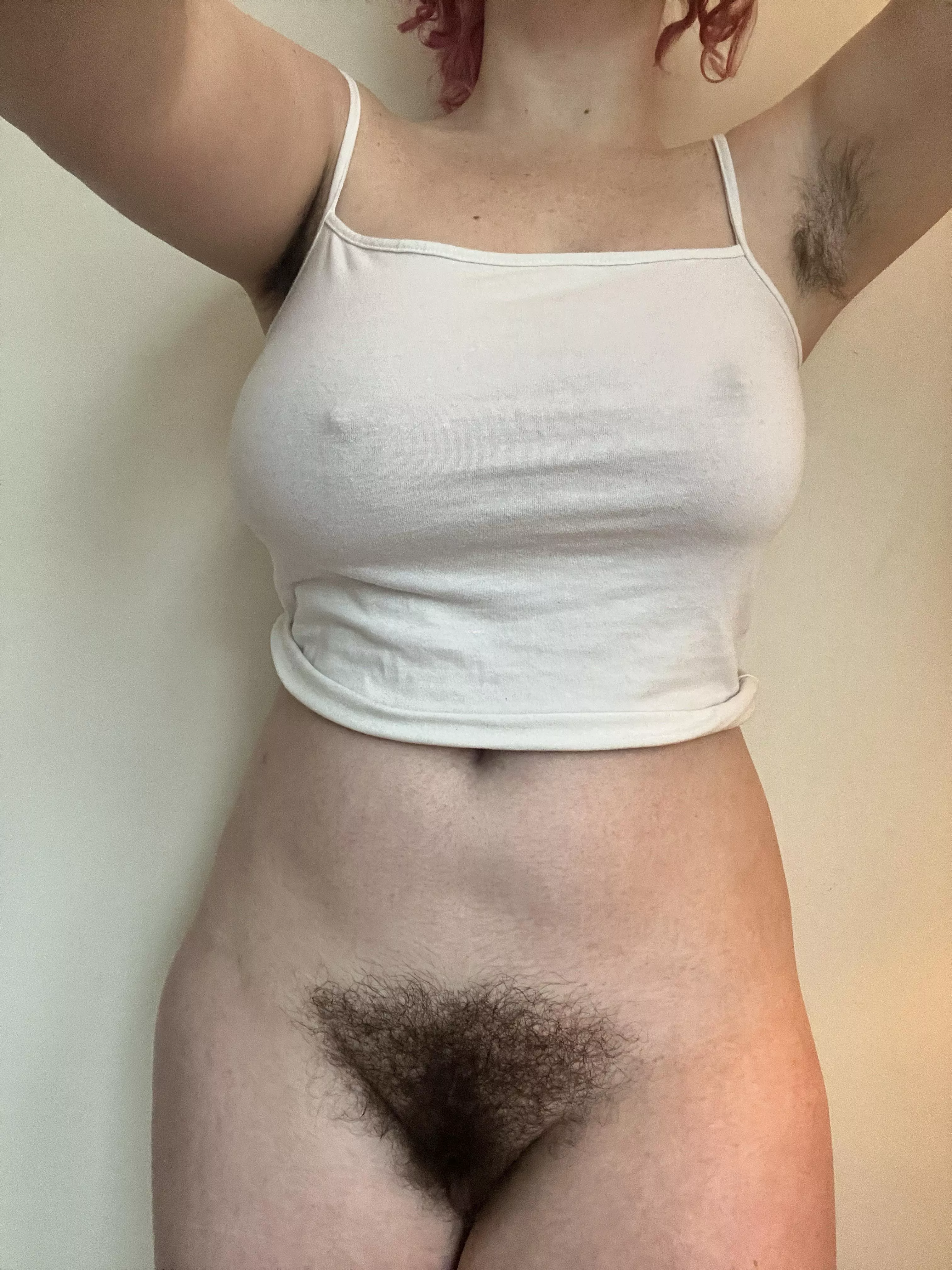 Never thought I’d be so confident about my body hair