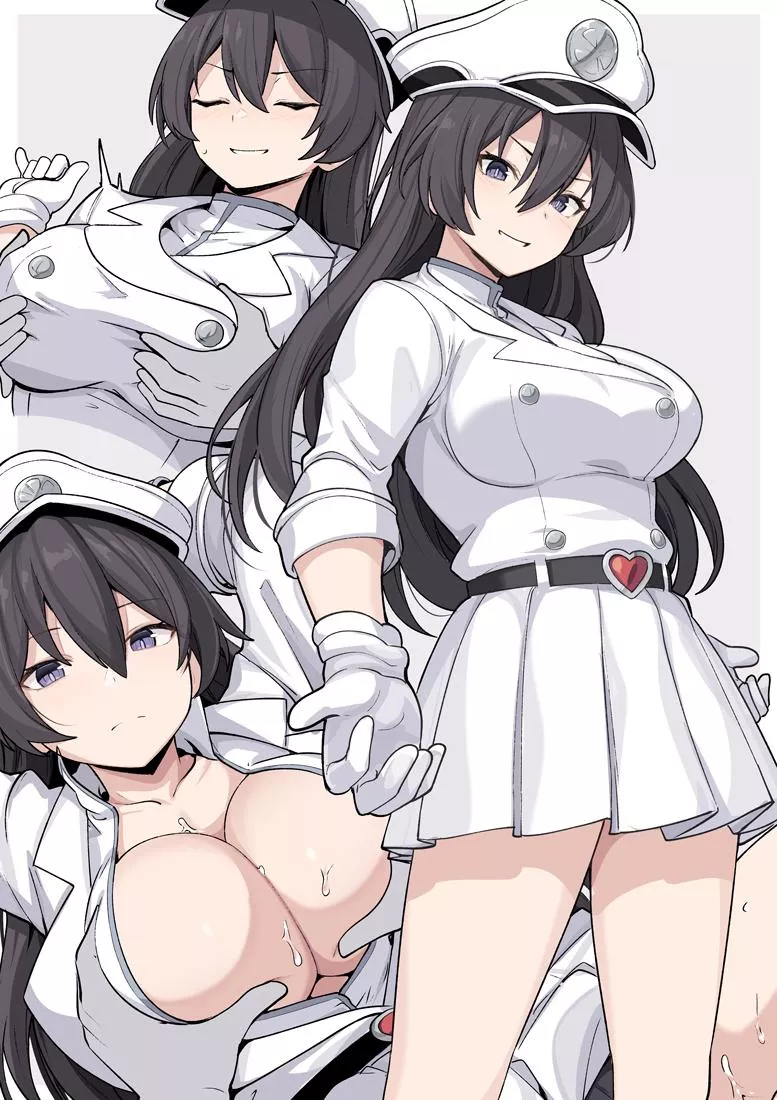 Playing with bambietta's breasts