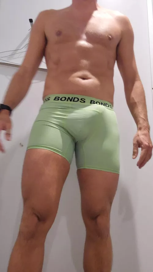 Post run. Green is my favourite colour. 