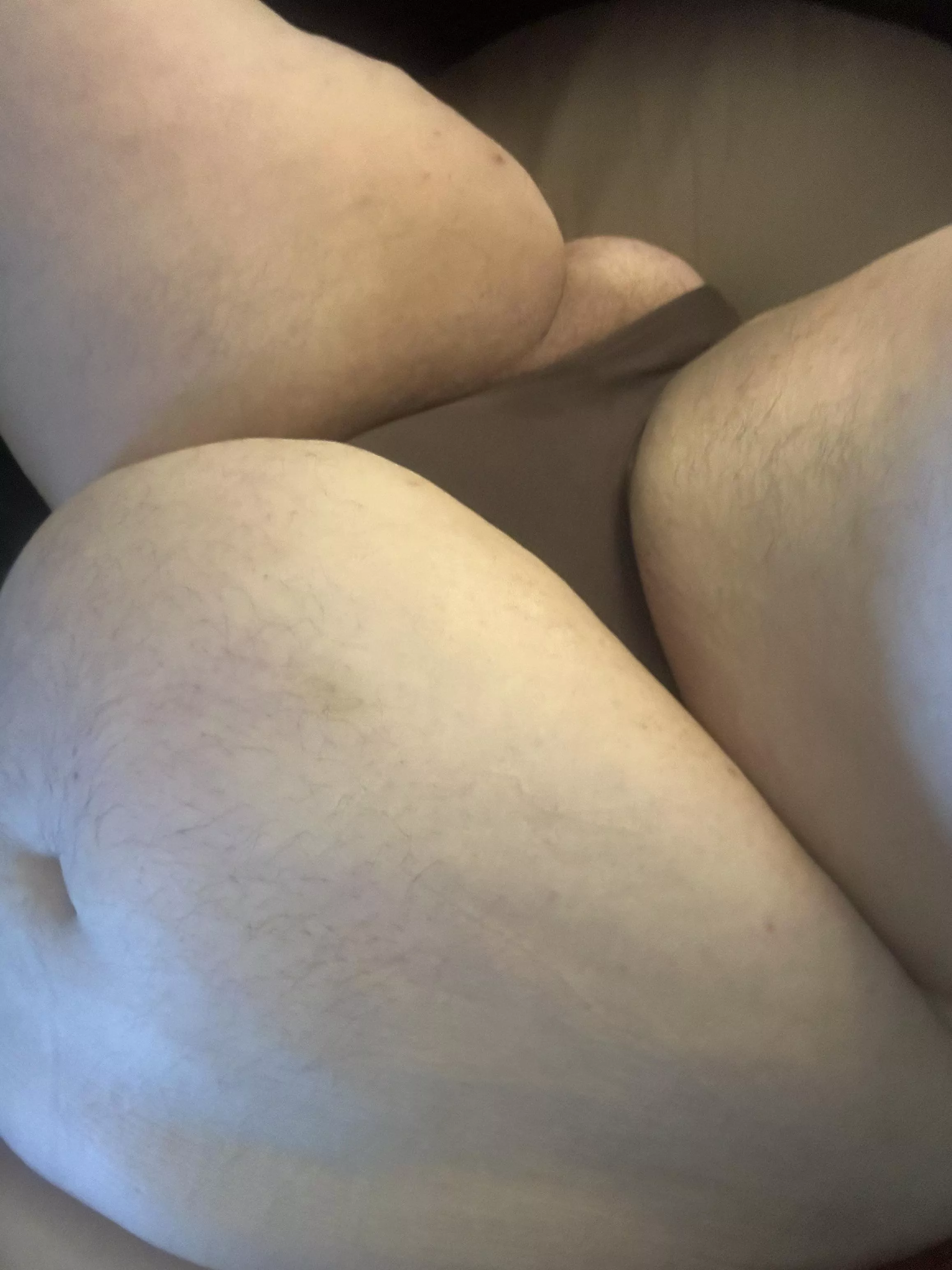 Pull them to the side or take them off?