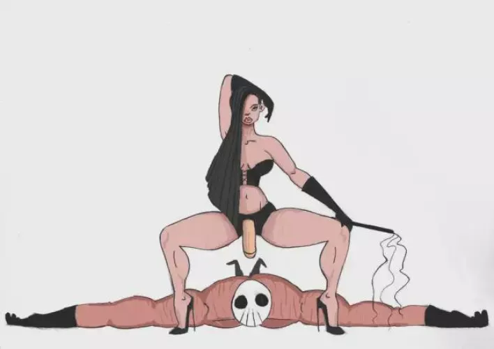 some little angel to let himself be dominated by this devil