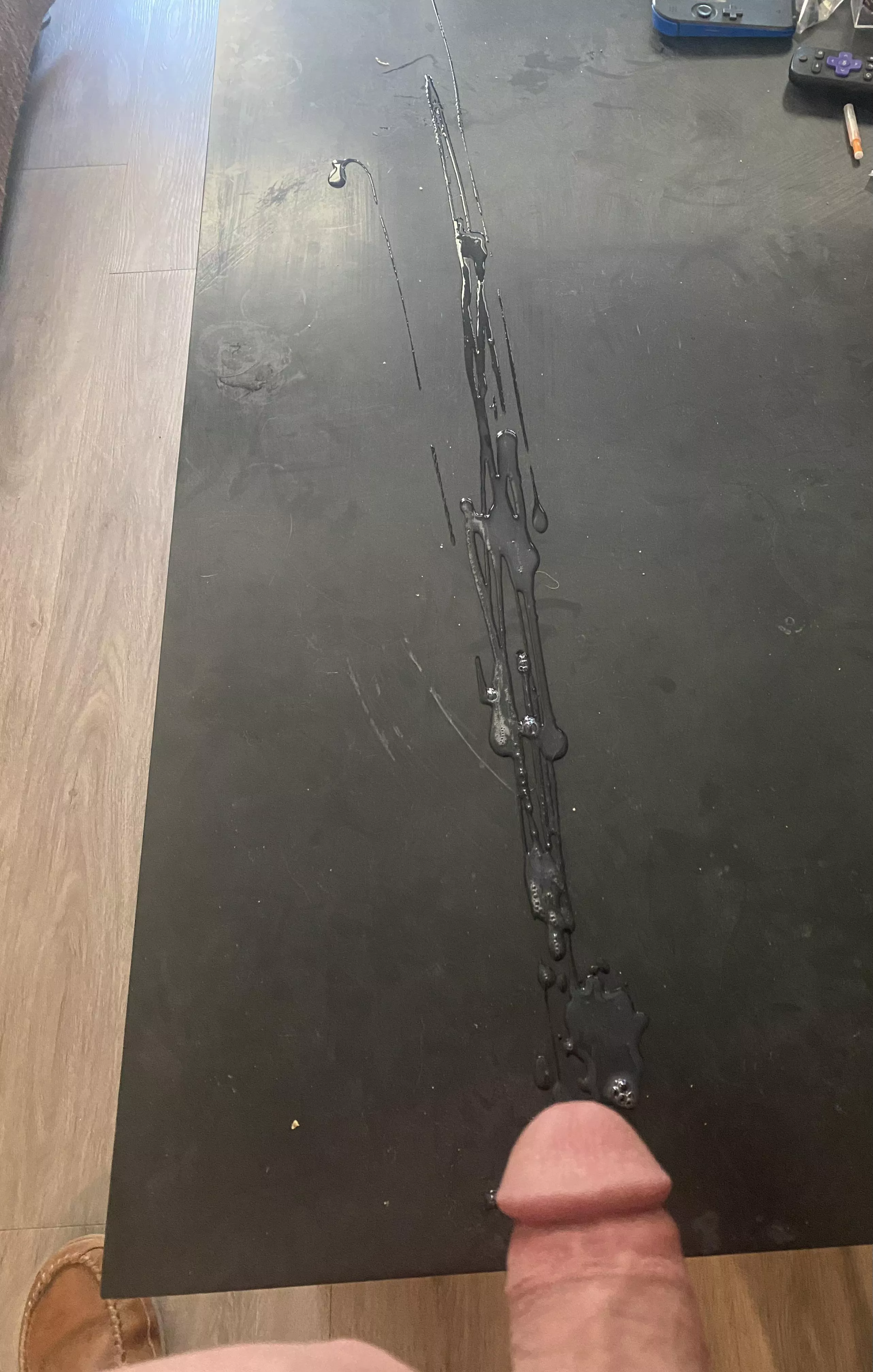 Such a waste. You need to take my load instead