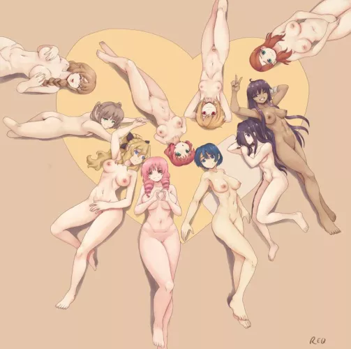 The class of Katawa Shoujo