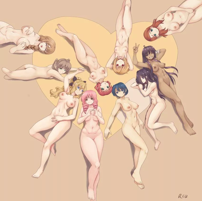 The class of Katawa Shoujo