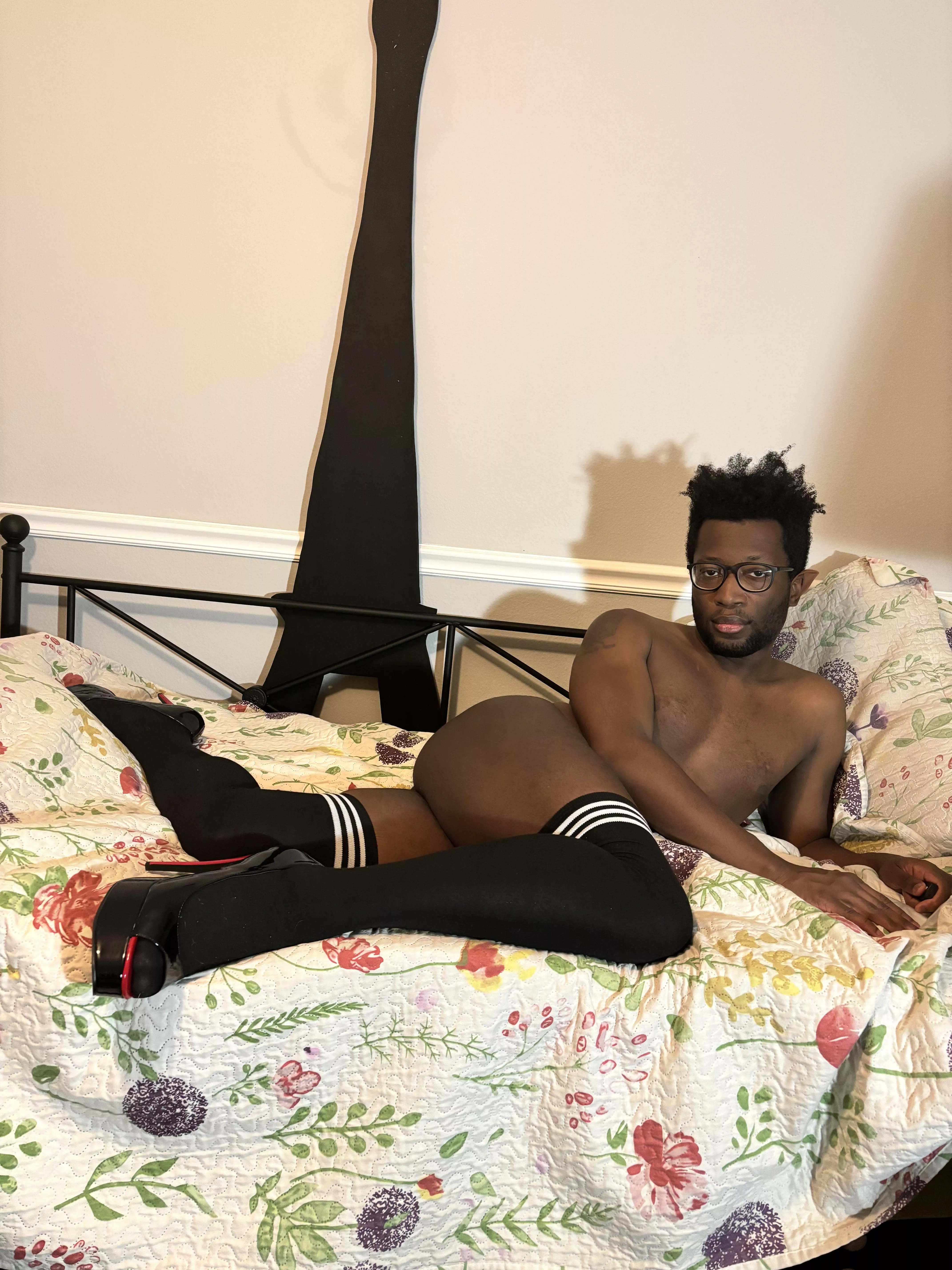 The elf ears stay on 