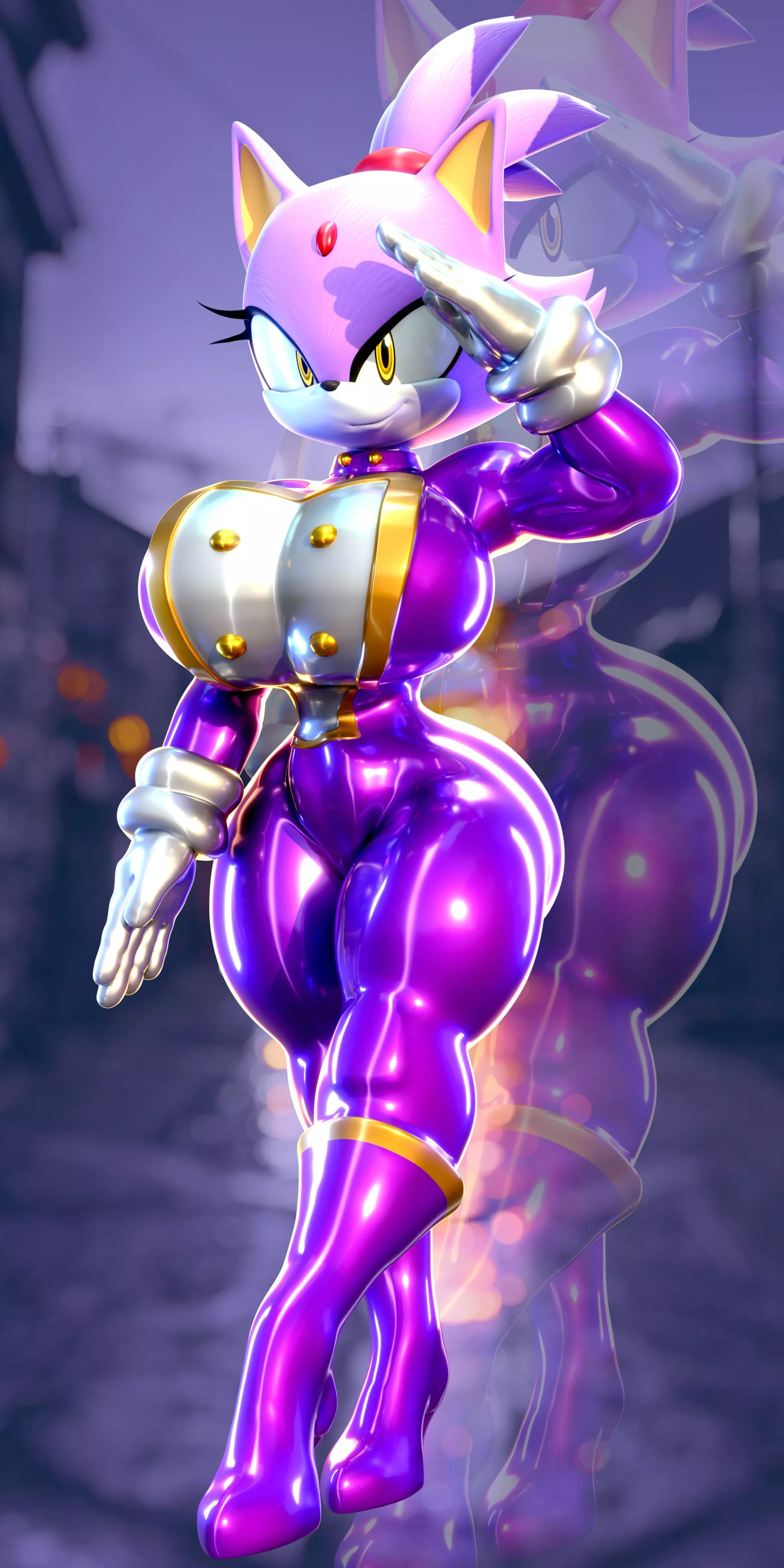 The Meat Corp has been revitalised, and better than ever! Now with a custom, original body a friend so kindly did for me, they're sleek and stylish enough for any assignment as an Armada of curvy Rubberbabes! (@PalisalOrSo)
